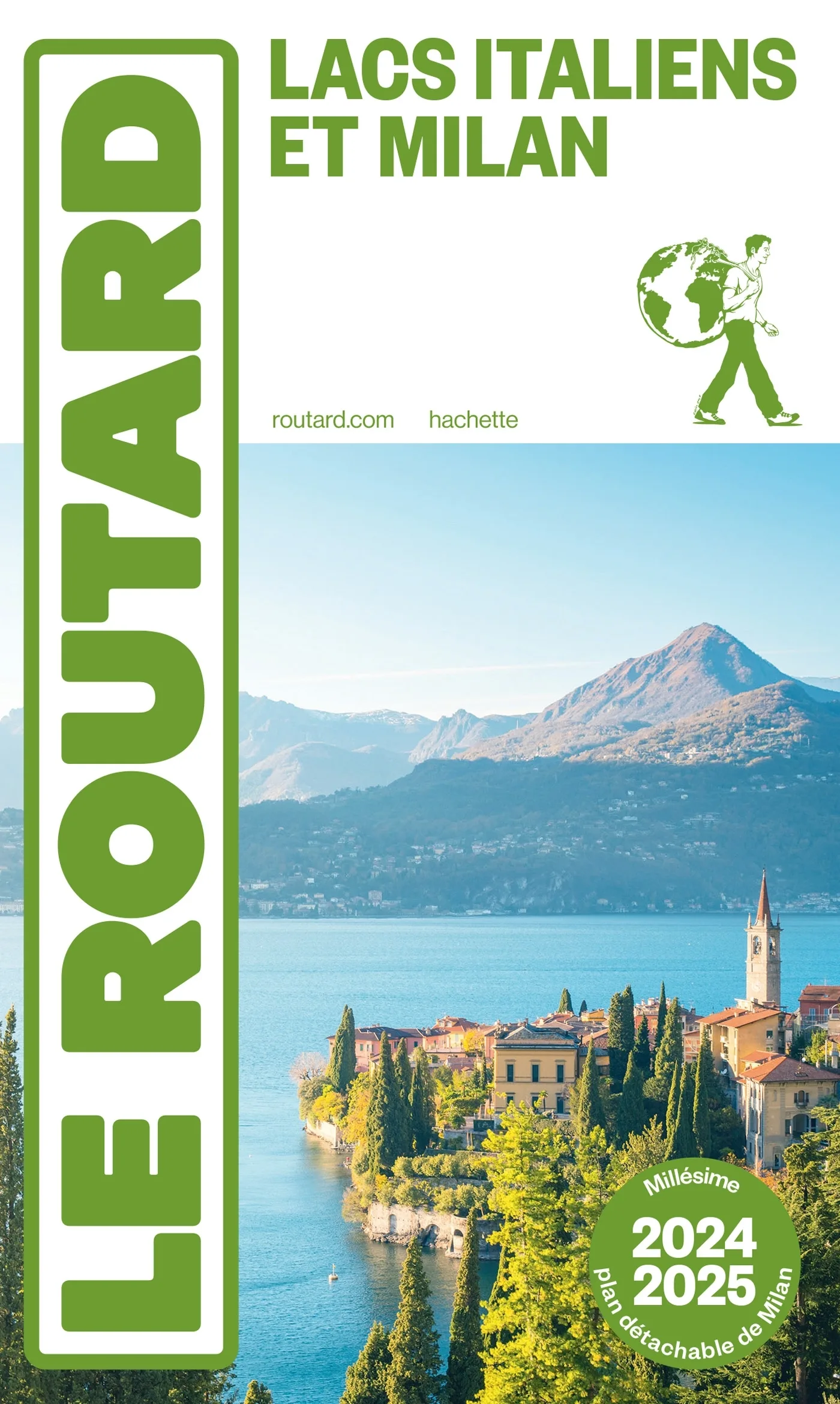Couverture — Guide du Routard Lacs Italiens et Milan 2024/25