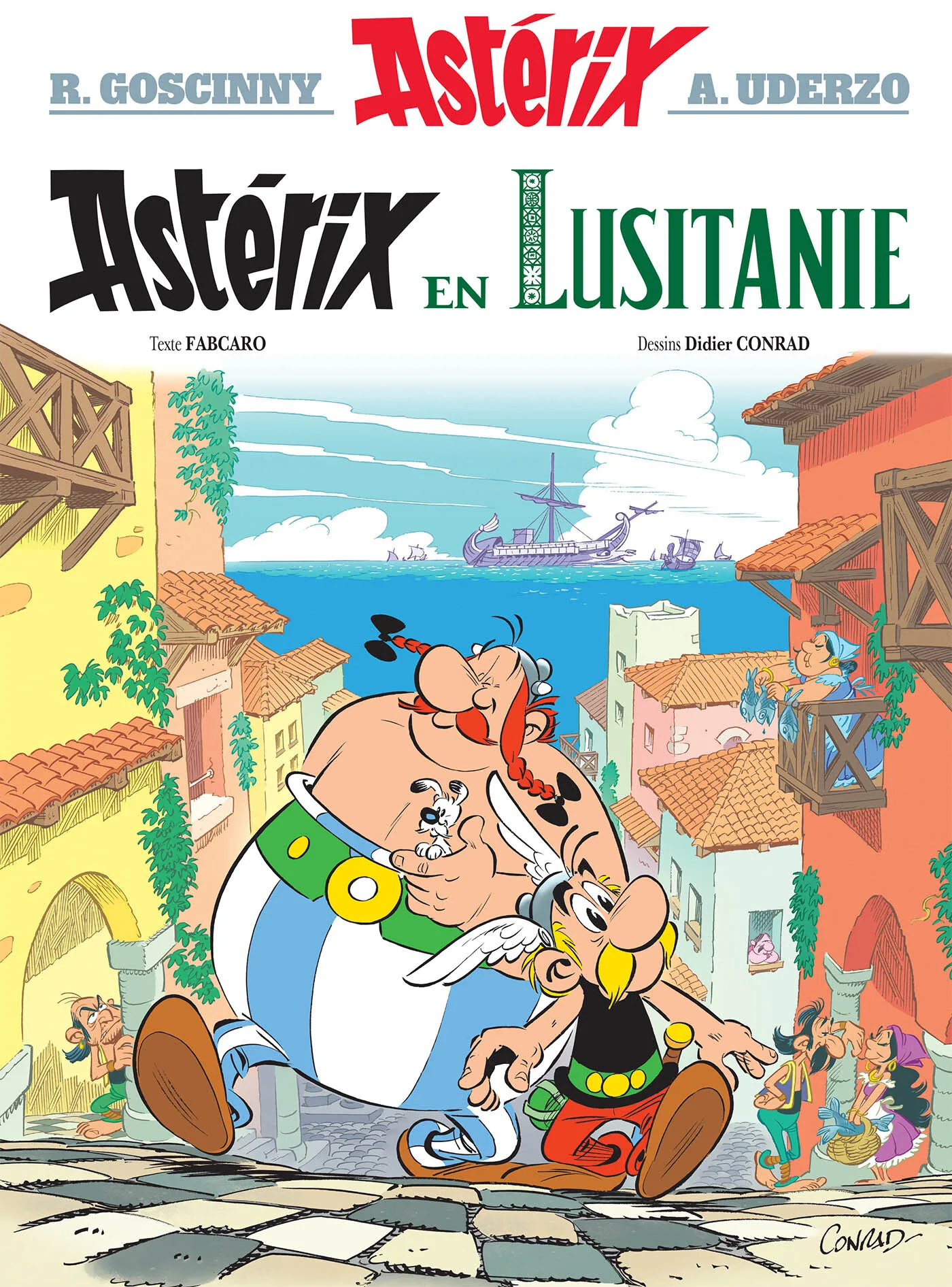 Couverture — Astérix - Astérix en Lusitanie - n°41