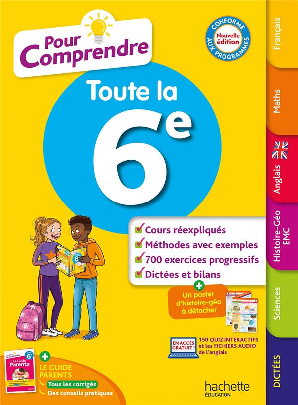 Couverture — Pour comprendre : Toute la 6e