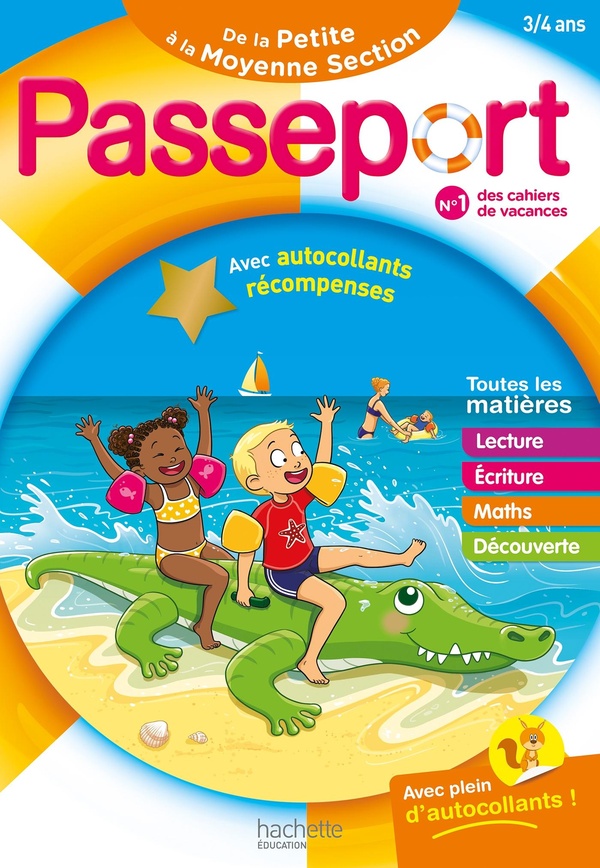 Couverture — Passeport : Maternelle ; De la Petite à la Moyenne Section