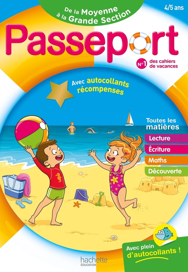 Couverture — Passeport : Maternelle ; De la Moyenne Section à la Grande Section