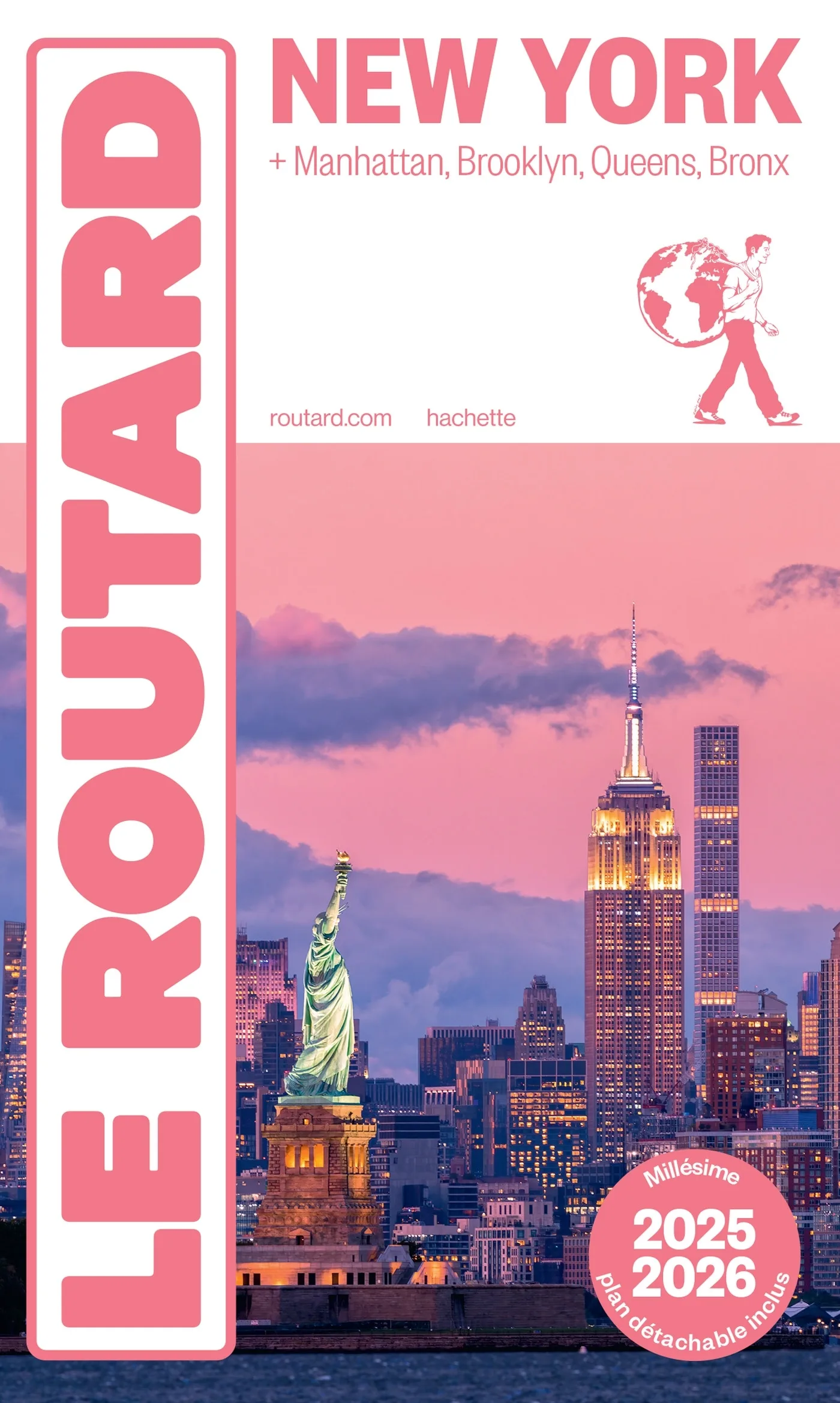 Couverture — Guide du Routard New York 2025/26
