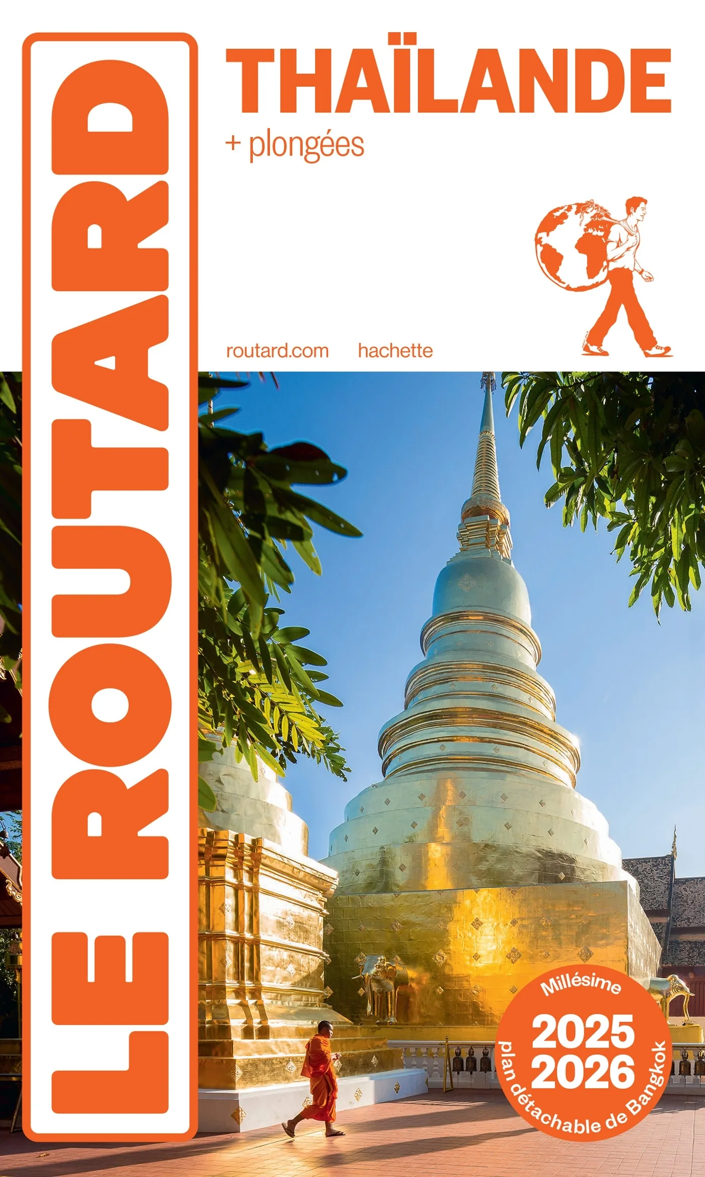 Couverture — Guide du Routard Thaïlande 2025/26
