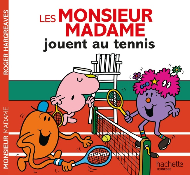 Couverture — Les Monsieur Madame jouent au tennis