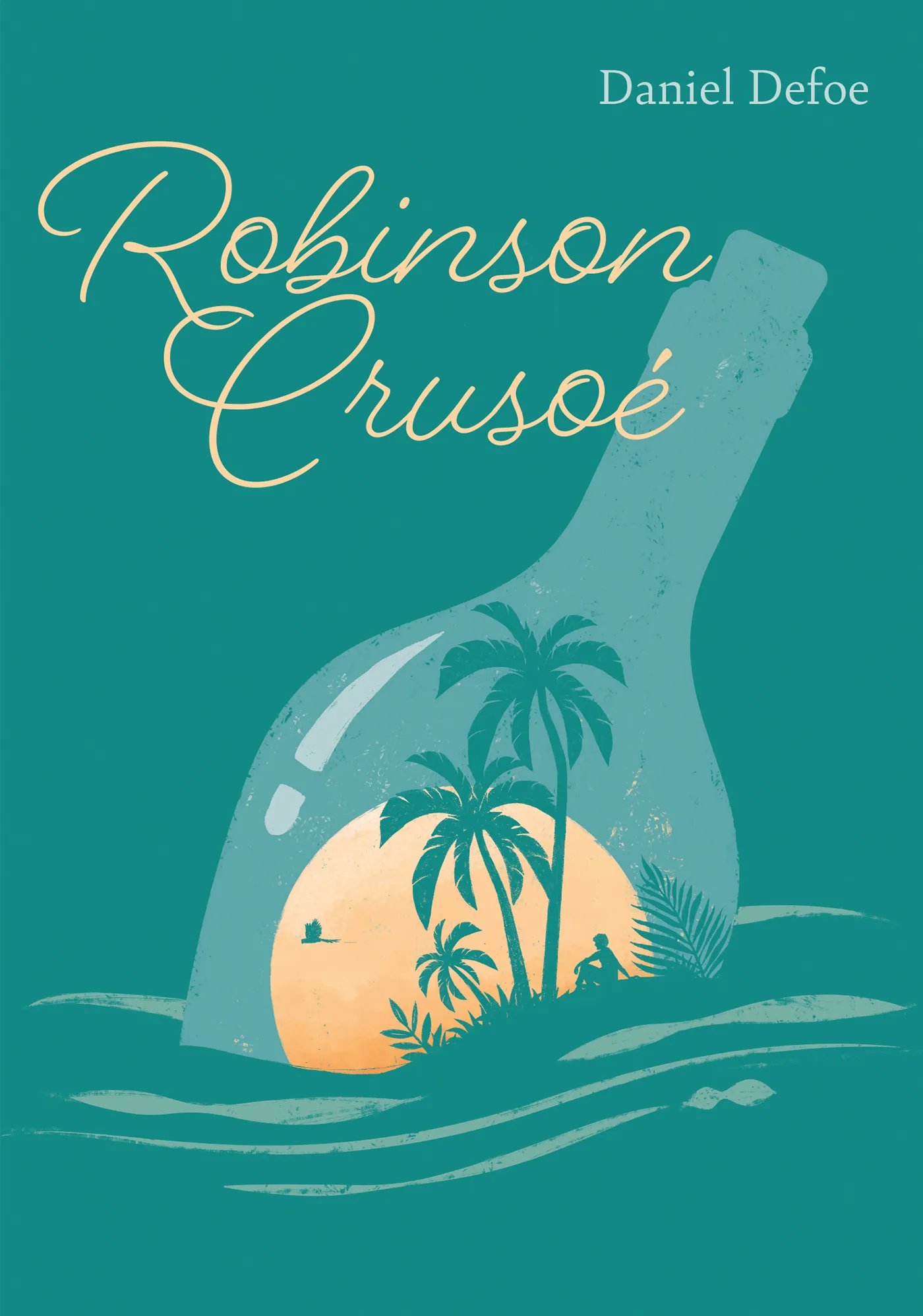 Couverture — Robinson Crusoé - Texte abrégé