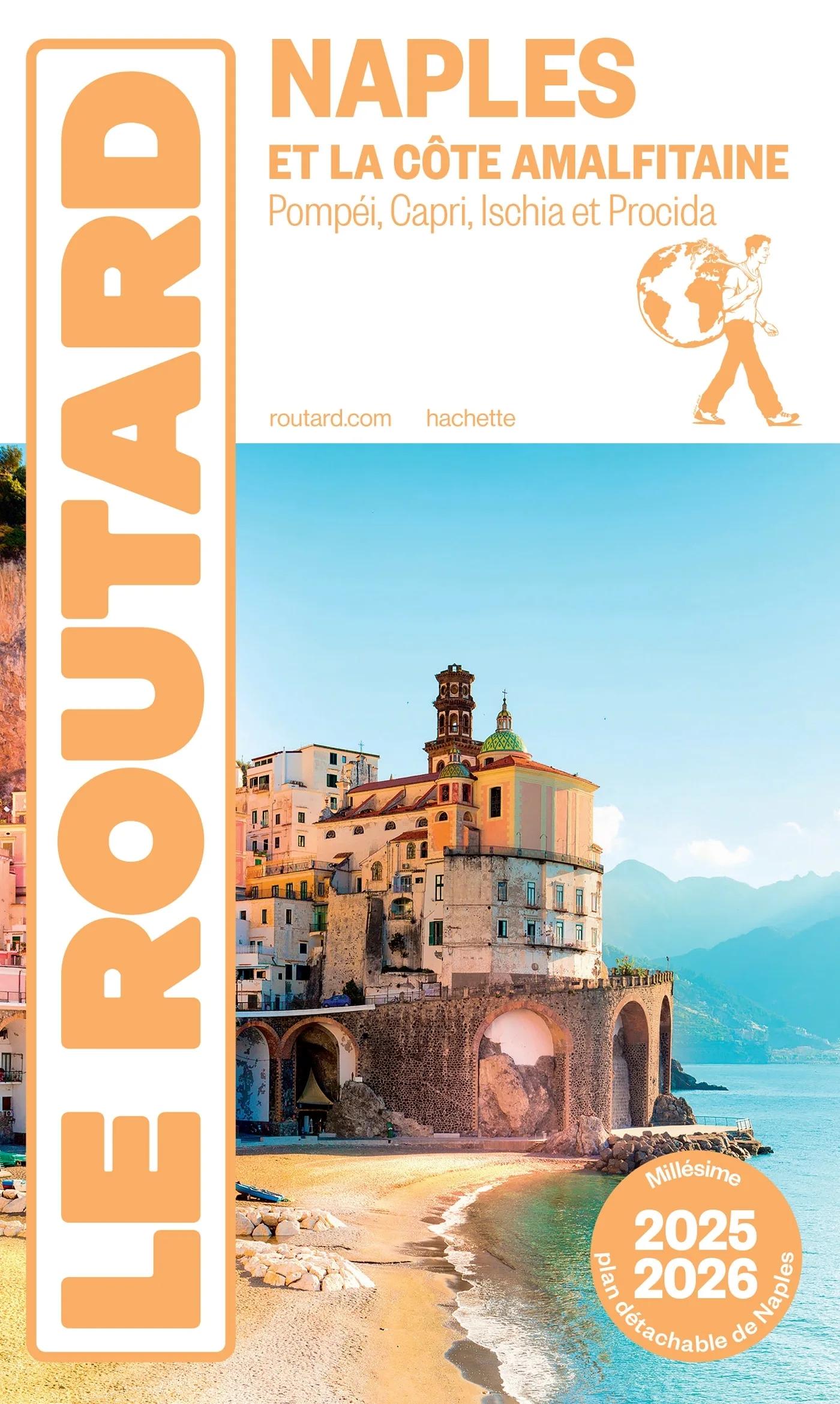 Couverture — Guide du Routard Naples et la côte amalfitaine 2025/26