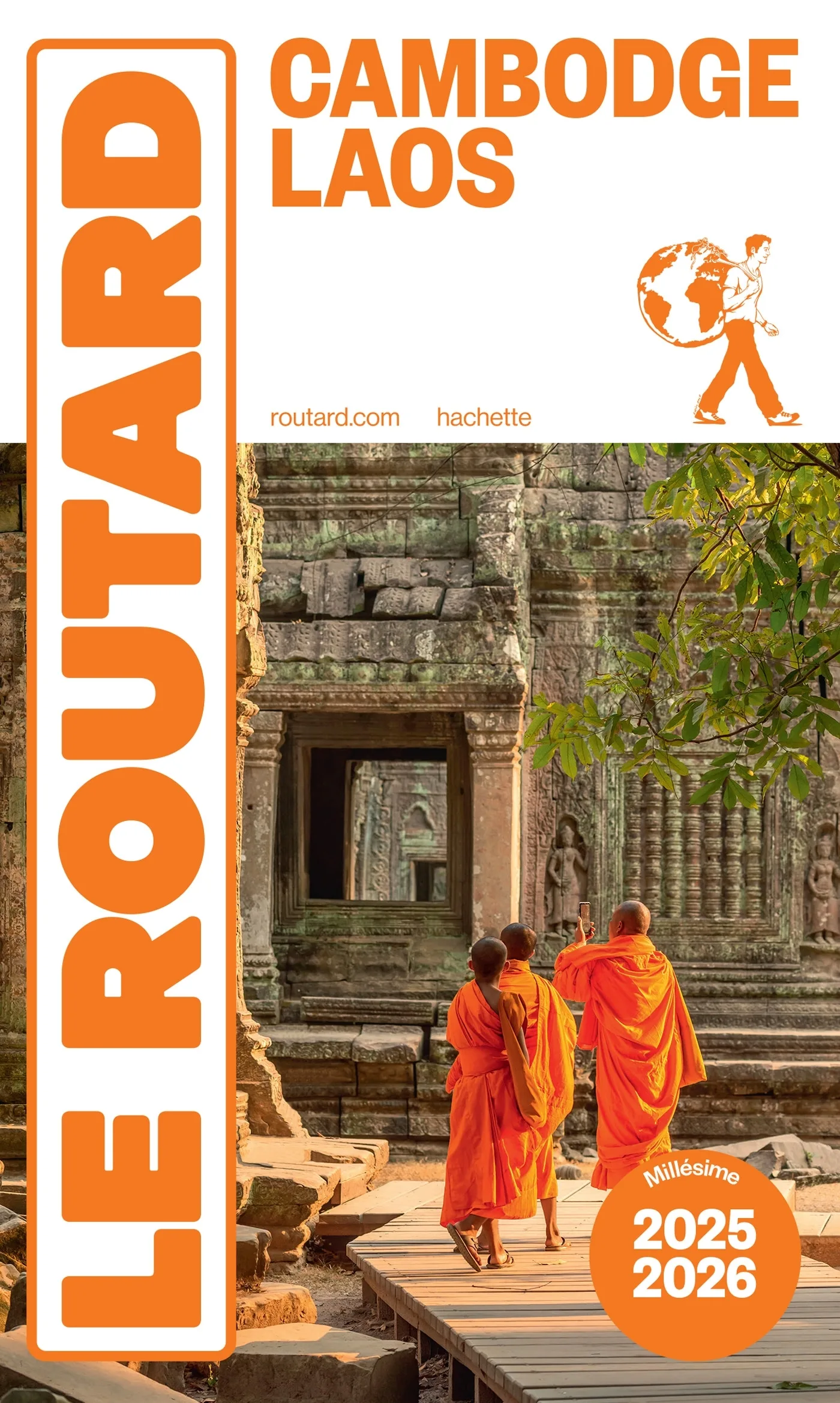 Couverture — Guide du Routard Cambodge, Laos 2025/26