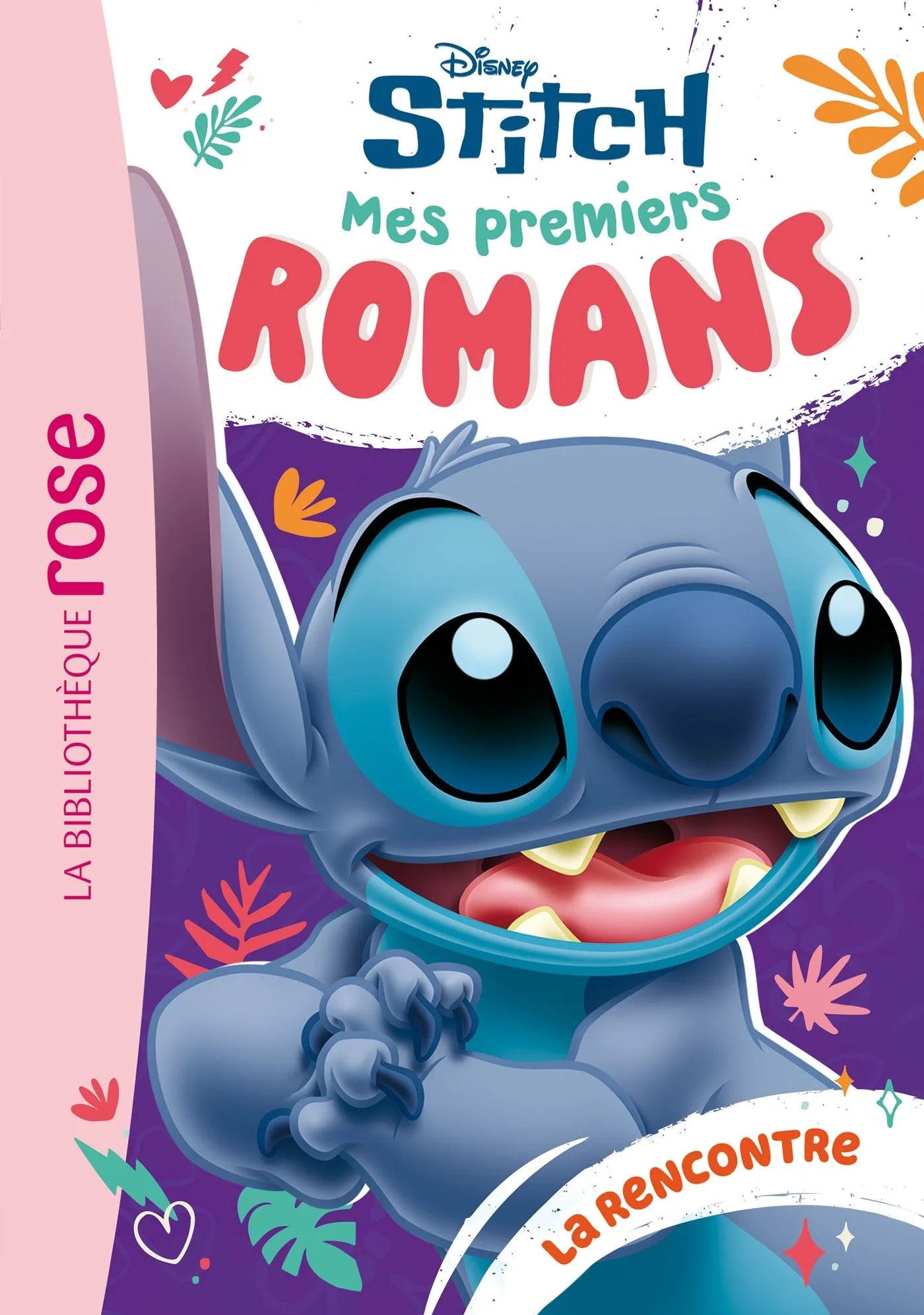 Couverture — Mes premiers romans Stitch 01 - La rencontre