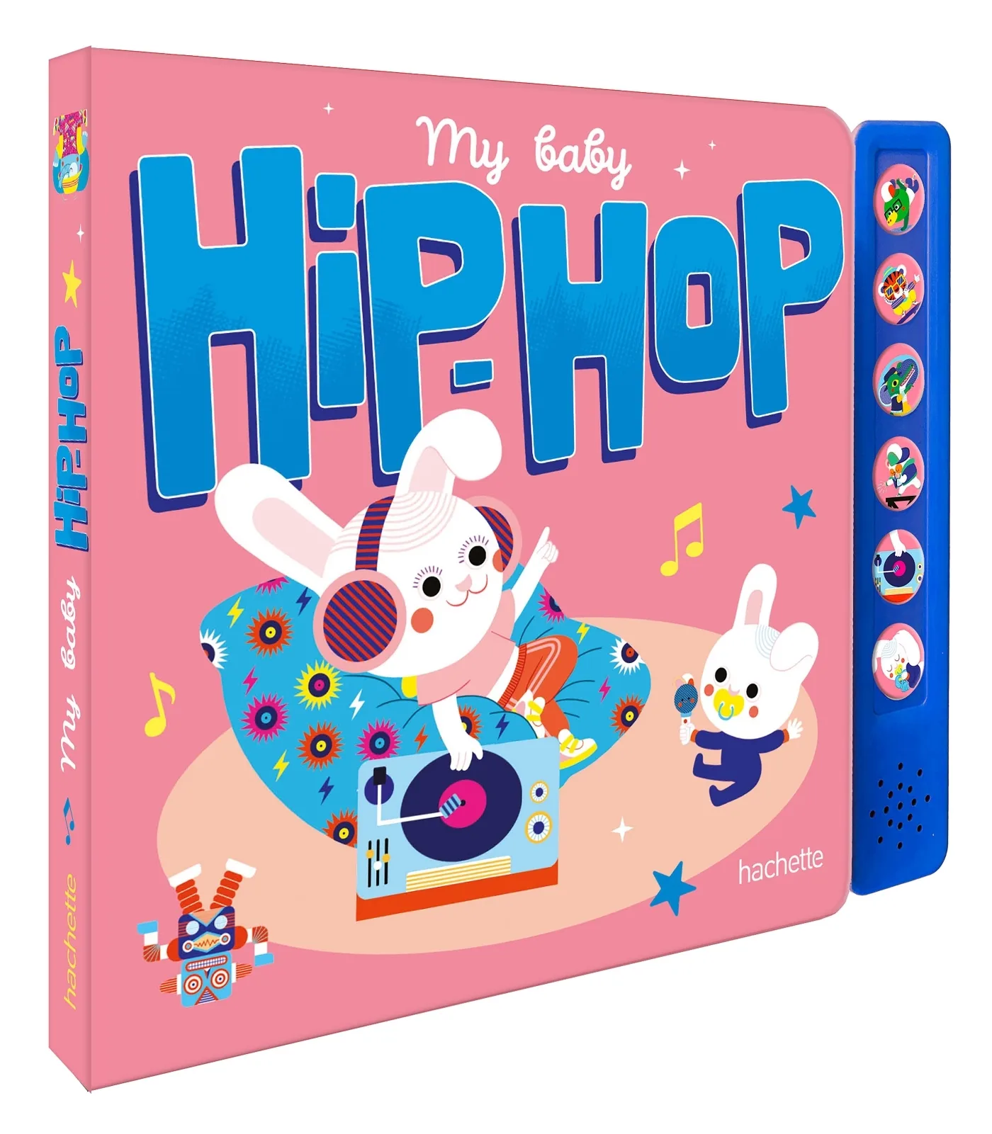 Couverture — My Baby Hip-Hop - livre sonore avec module sonore et 6 boutons