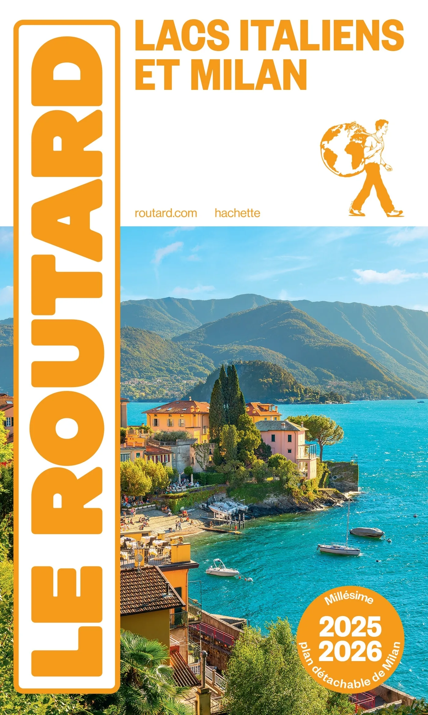 Couverture — Guide du Routard Lacs Italiens et Milan 2025/26