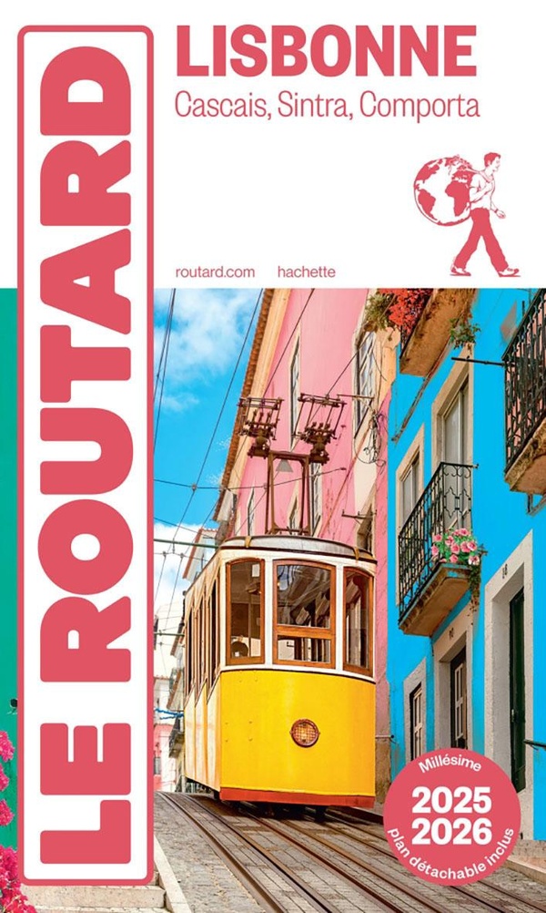 Couverture — Guide du Routard : Lisbonne, Cascais, Sintra, Comporta (édition 2025/2026)