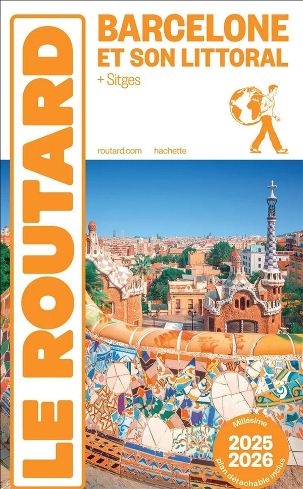 Couverture — Guide du Routard : Barcelone et son littoral ; + Stiges (édition 2025/2026)