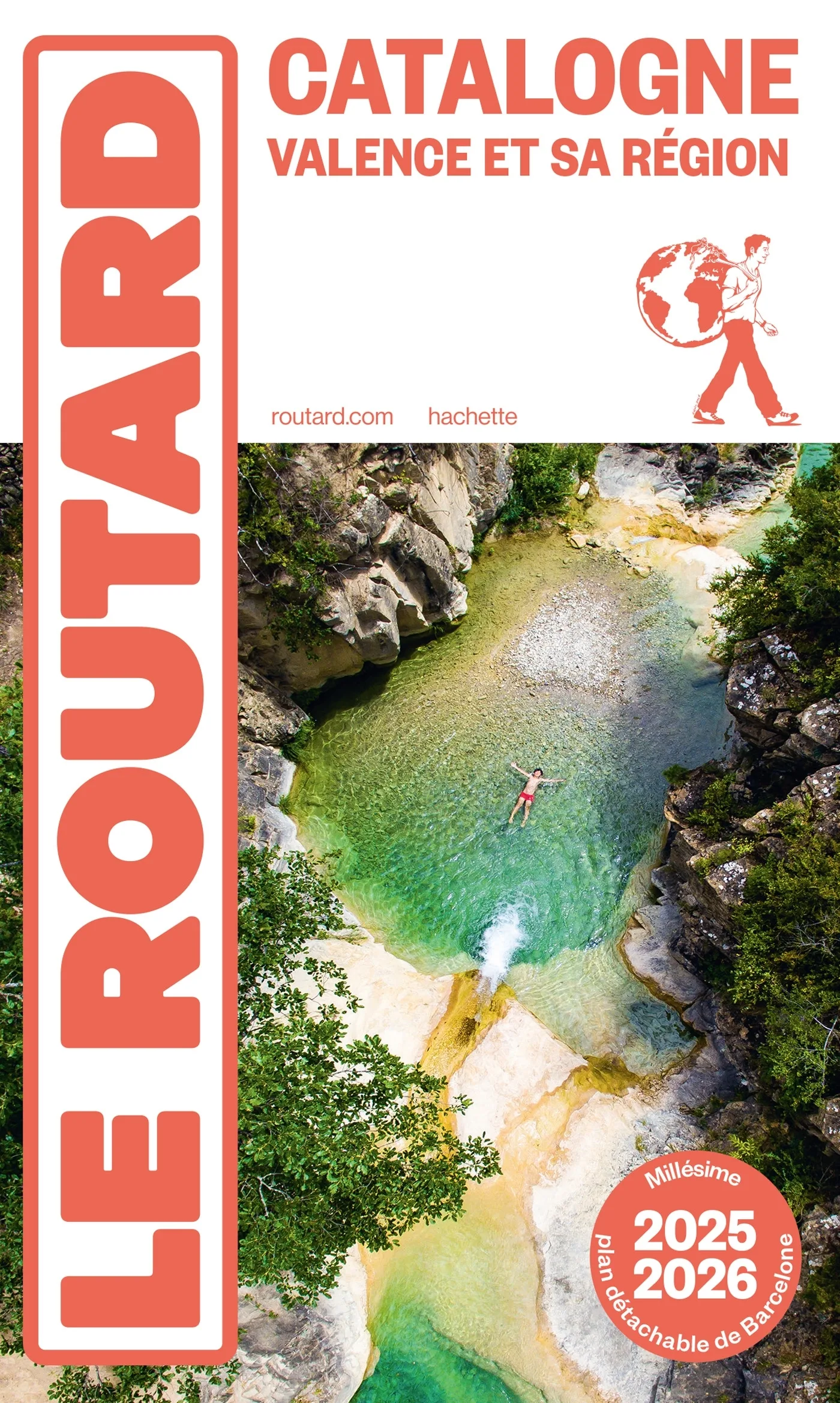 Couverture — Guide du Routard Catalogne Valence et sa région 2025/26
