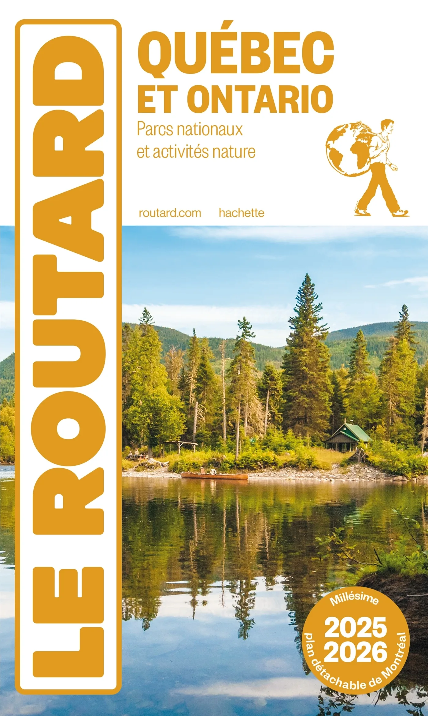Couverture — Guide du Routard Québec et Ontario 2025/26