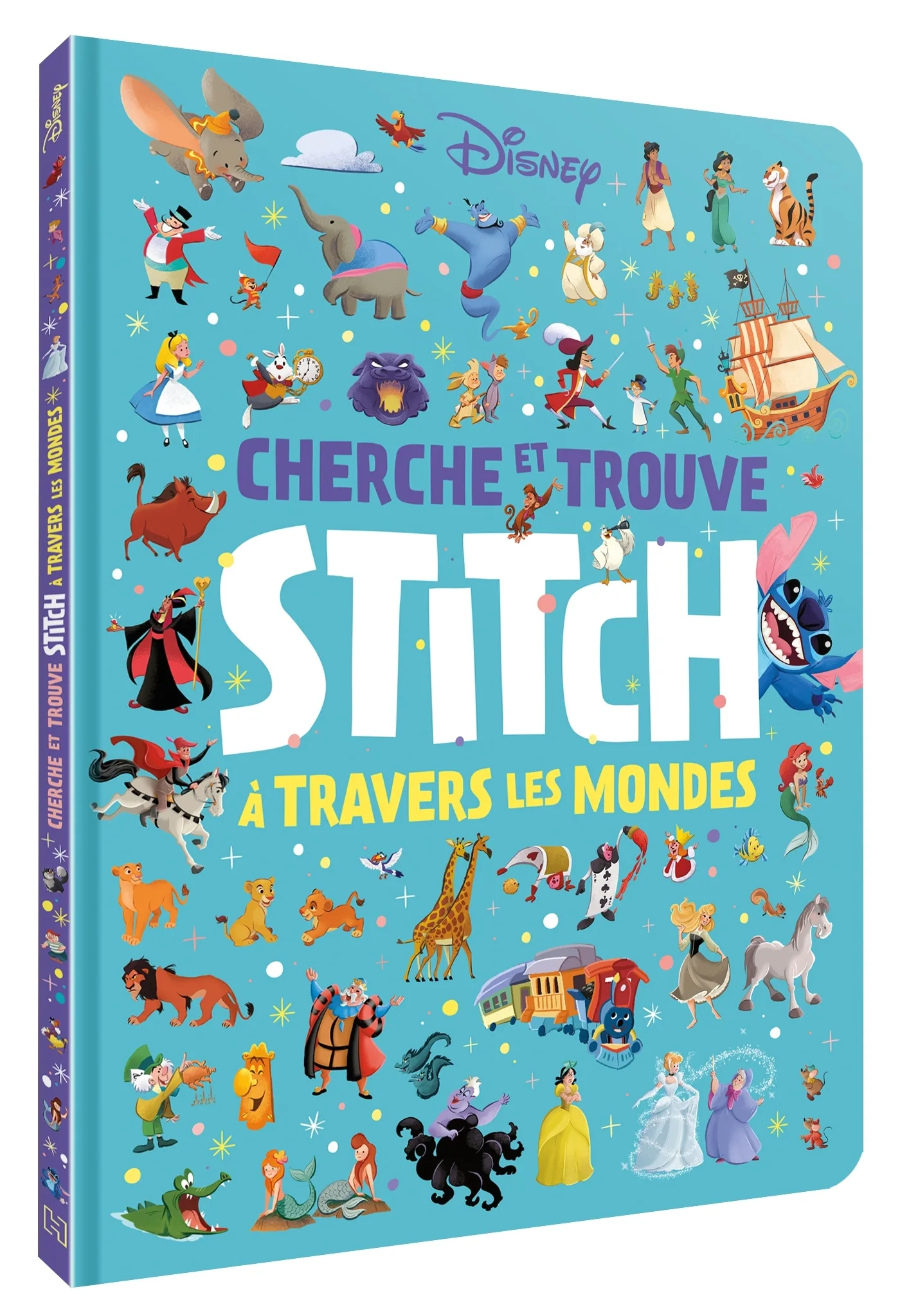 Couverture — STITCH - Le Très Grand Cherche et Trouve - Stitch à travers les mondes - Disney