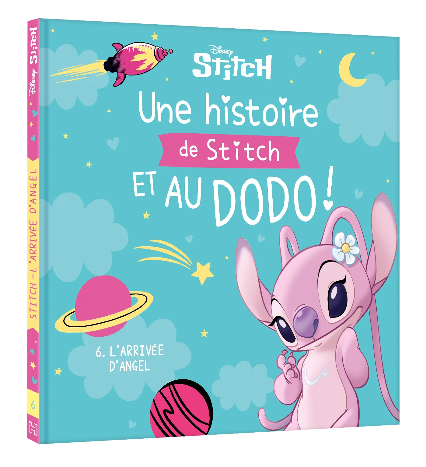 Couverture — DISNEY - Une histoire de Stitch et au dodo ! - 6. L'arrivée d'Angel