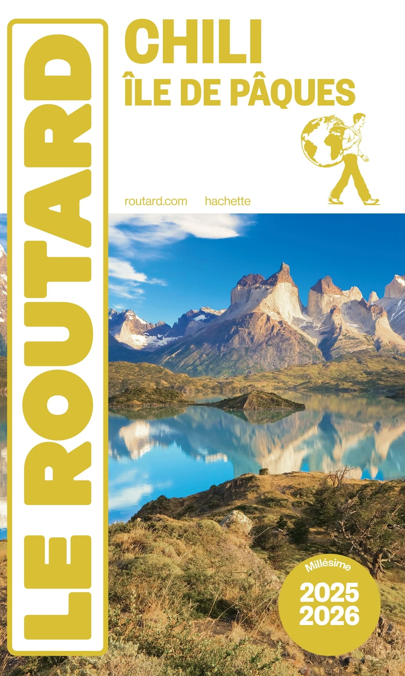 Couverture — Guide du Routard Chili et île de Pâques 2025/26