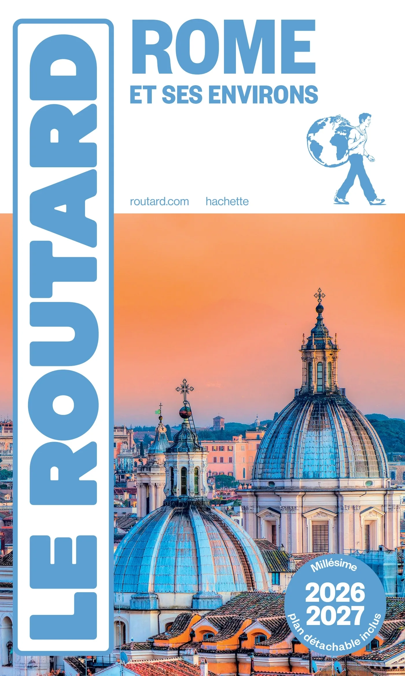 Couverture — Guide du Routard Rome et ses environs 2026/27