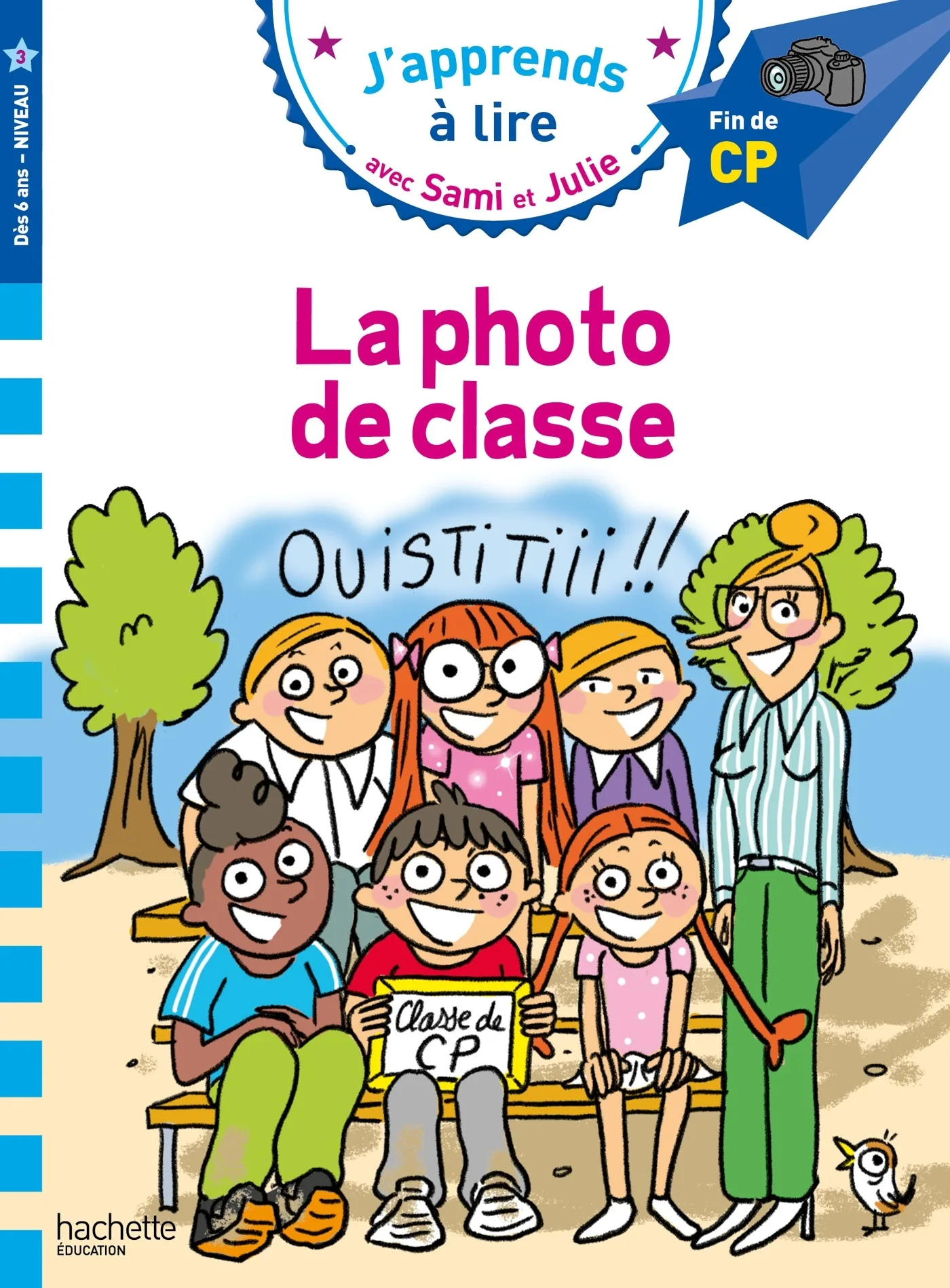 Couverture — Sami et Julie CP niveau 3 - La photo de classe