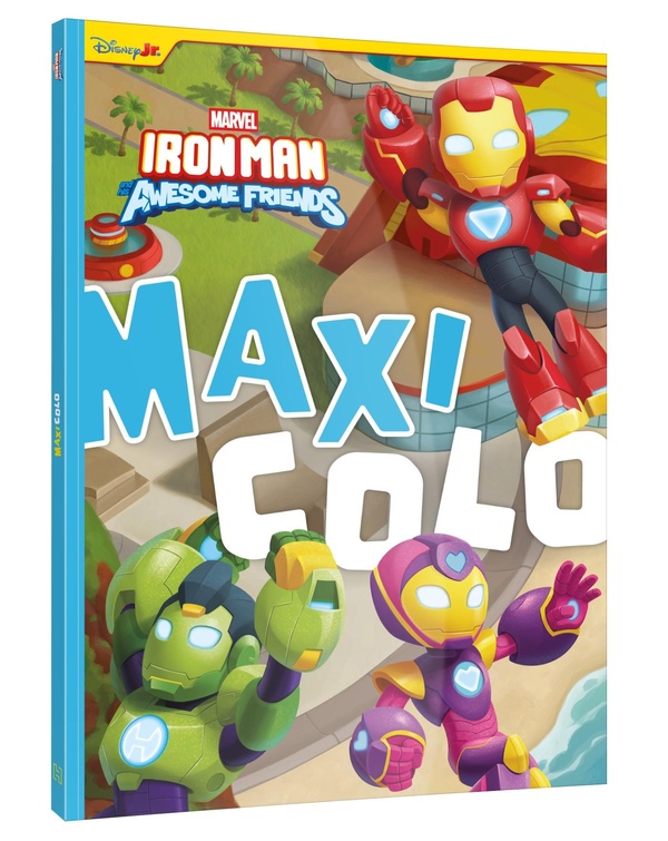 Couverture — Maxi colo : Iron Man et ses amis incroyables