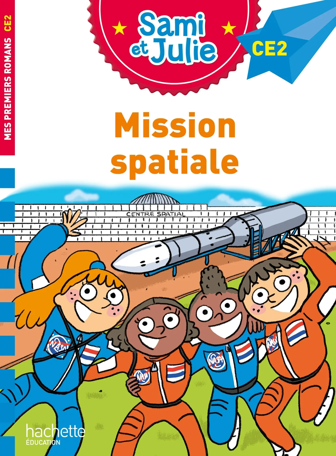 Couverture — Sami et Julie Roman CE2 - Mission spatiale