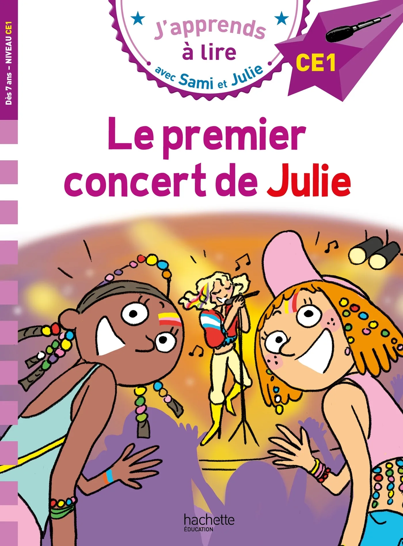 Couverture — Sami et Julie CE1 - Le premier concert de Julie