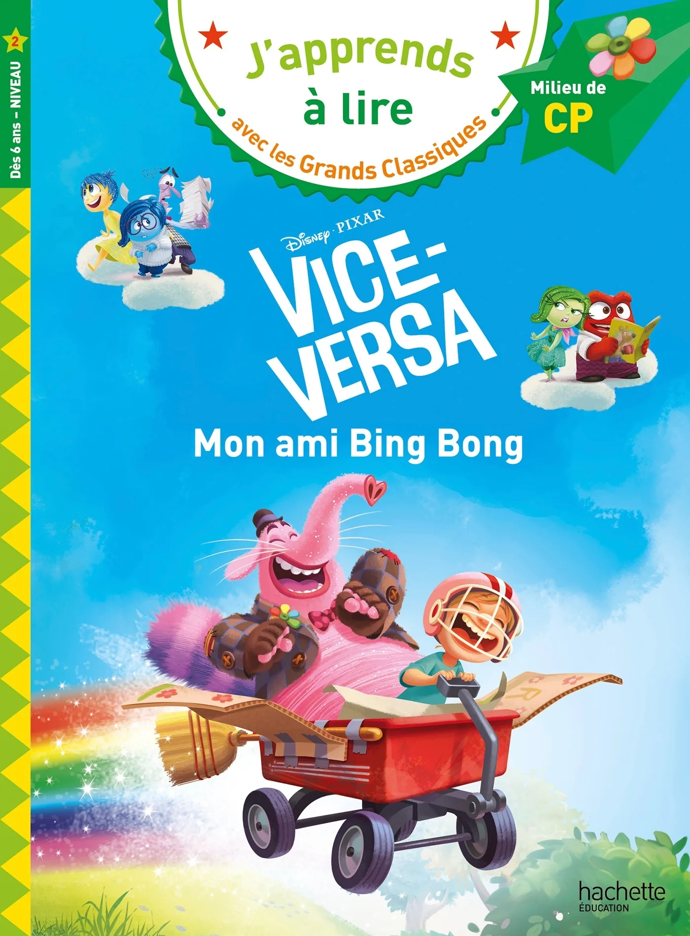 Couverture — Disney - Vice-versa - Mon ami Bing Bong, CP Niveau 2