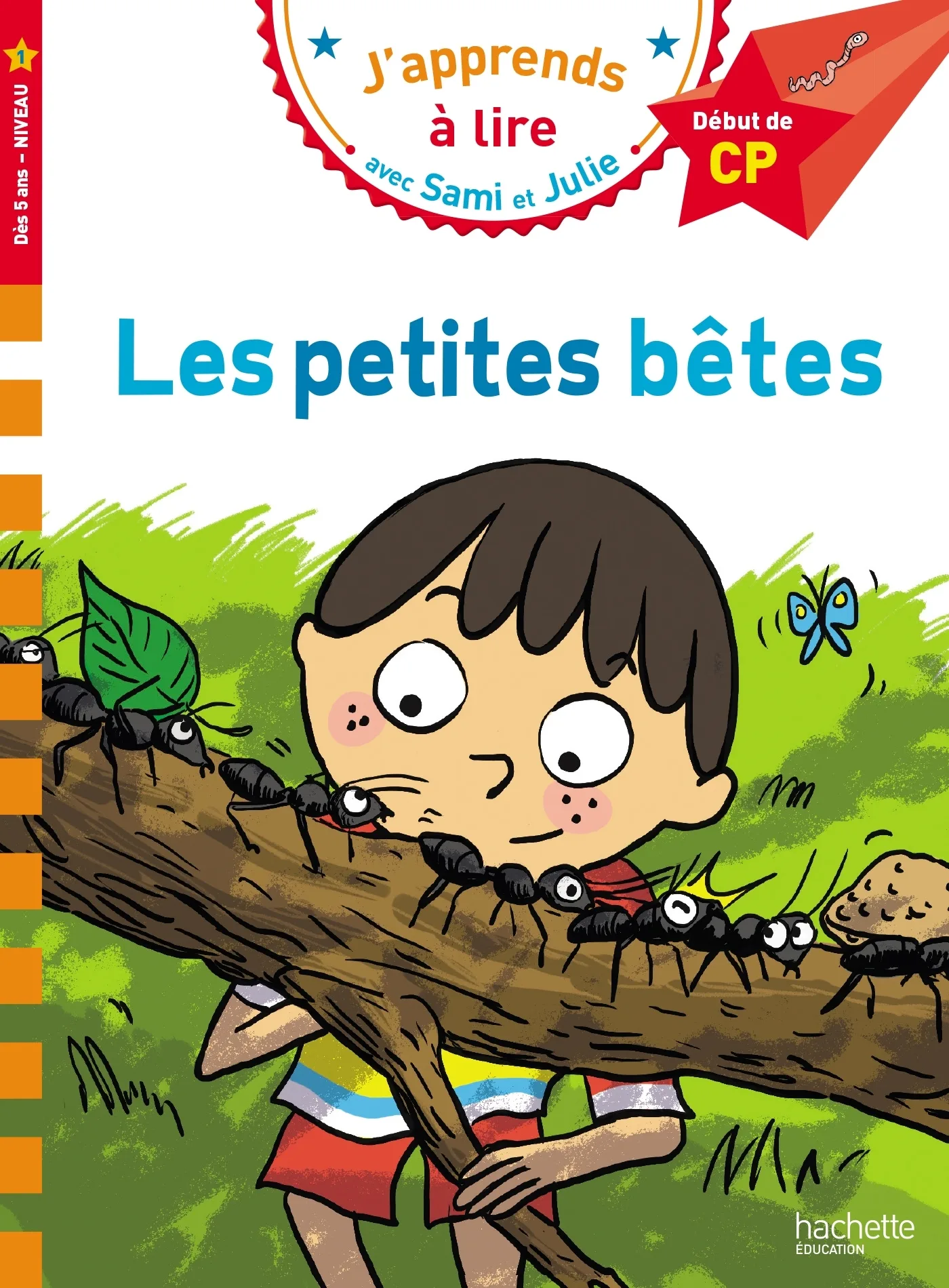 Couverture — Sami et Julie CP niveau 1 - Les petites bêtes