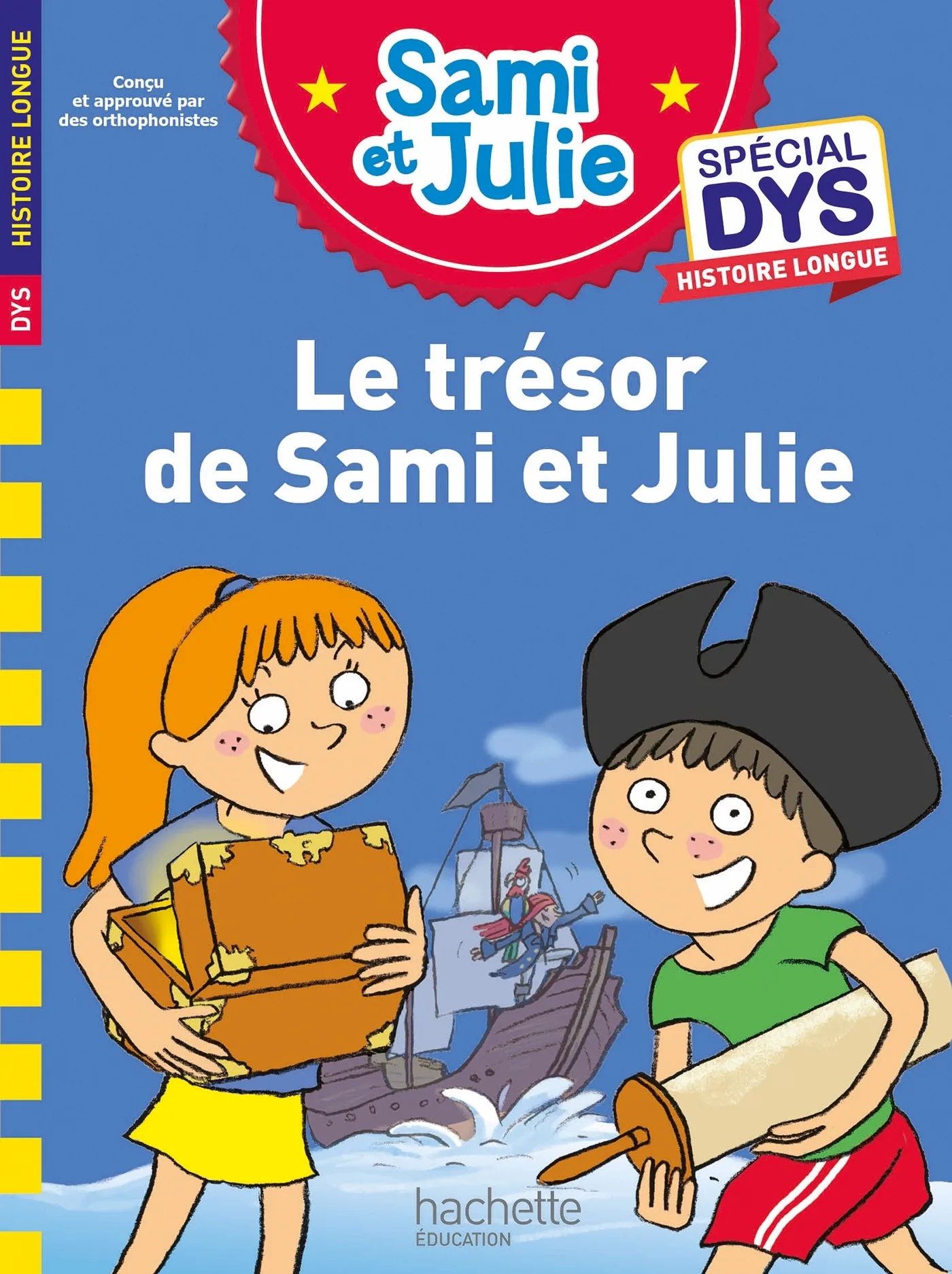 Couverture — Sami et Julie - Spécial DYS Histoire longue - Le trésor de Sami et Julie
