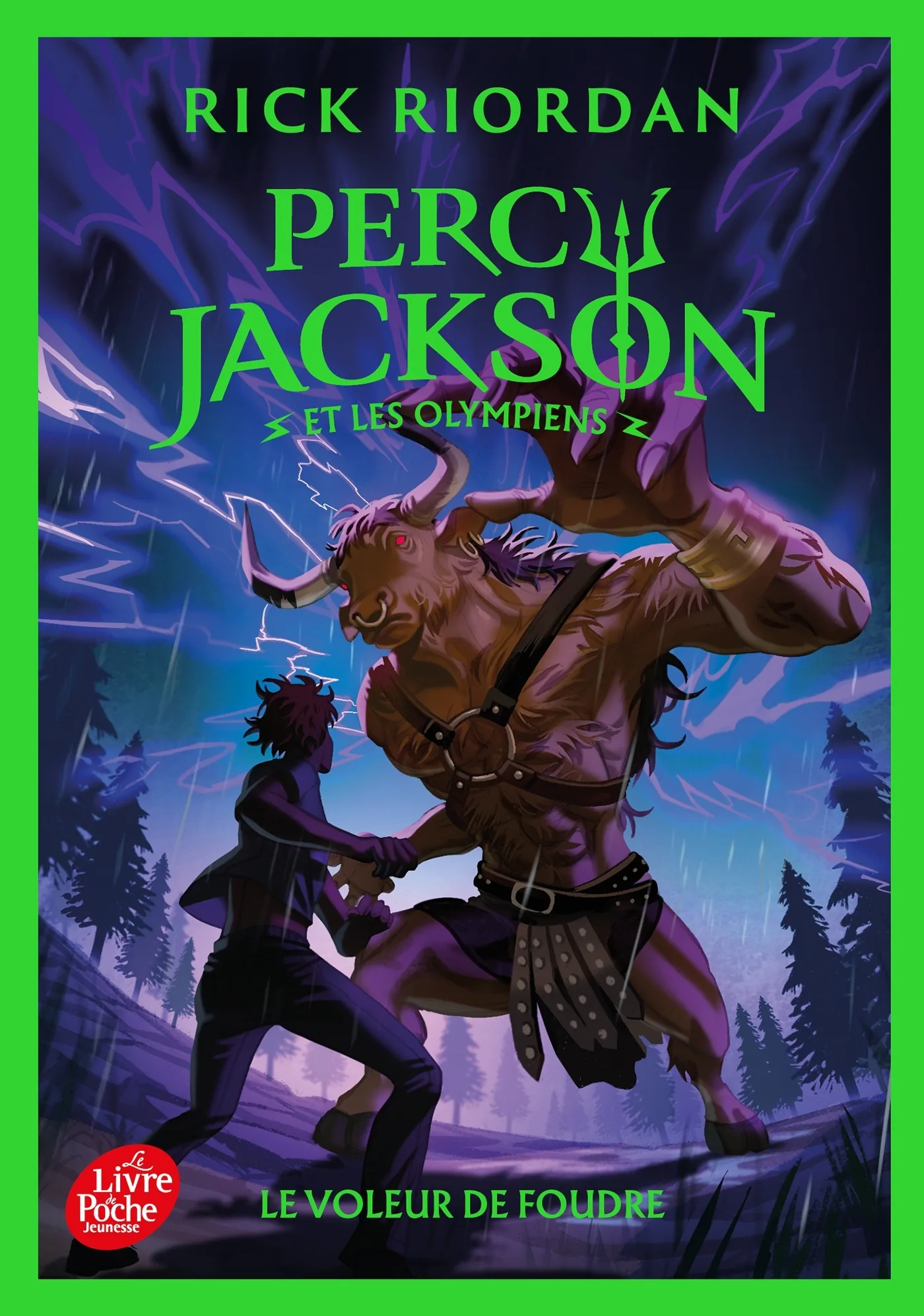 Couverture — Percy Jackson et les Olympiens - Tome 1 - Édition anniversaire