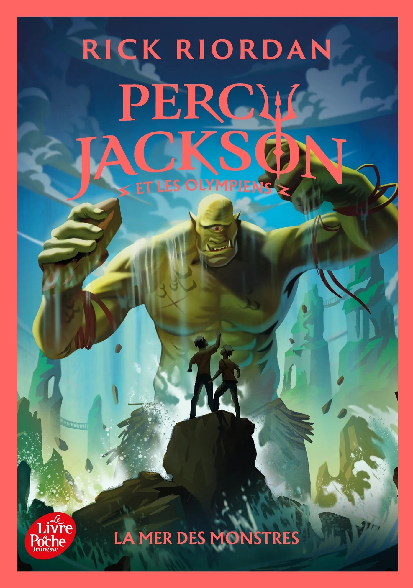 Couverture — Percy Jackson et les Olympiens - Tome 2 - Édition anniversaire
