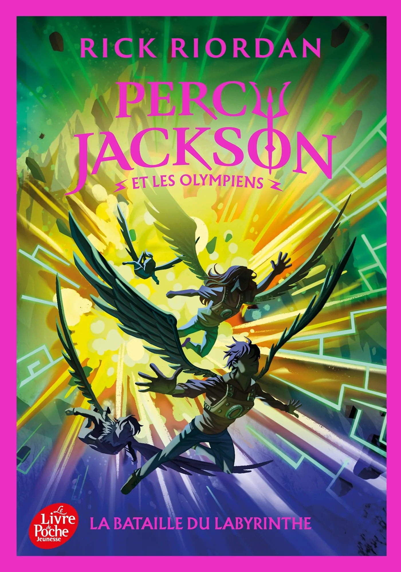Couverture — Percy Jackson et les Olympiens - Tome 4 - Édition anniversaire