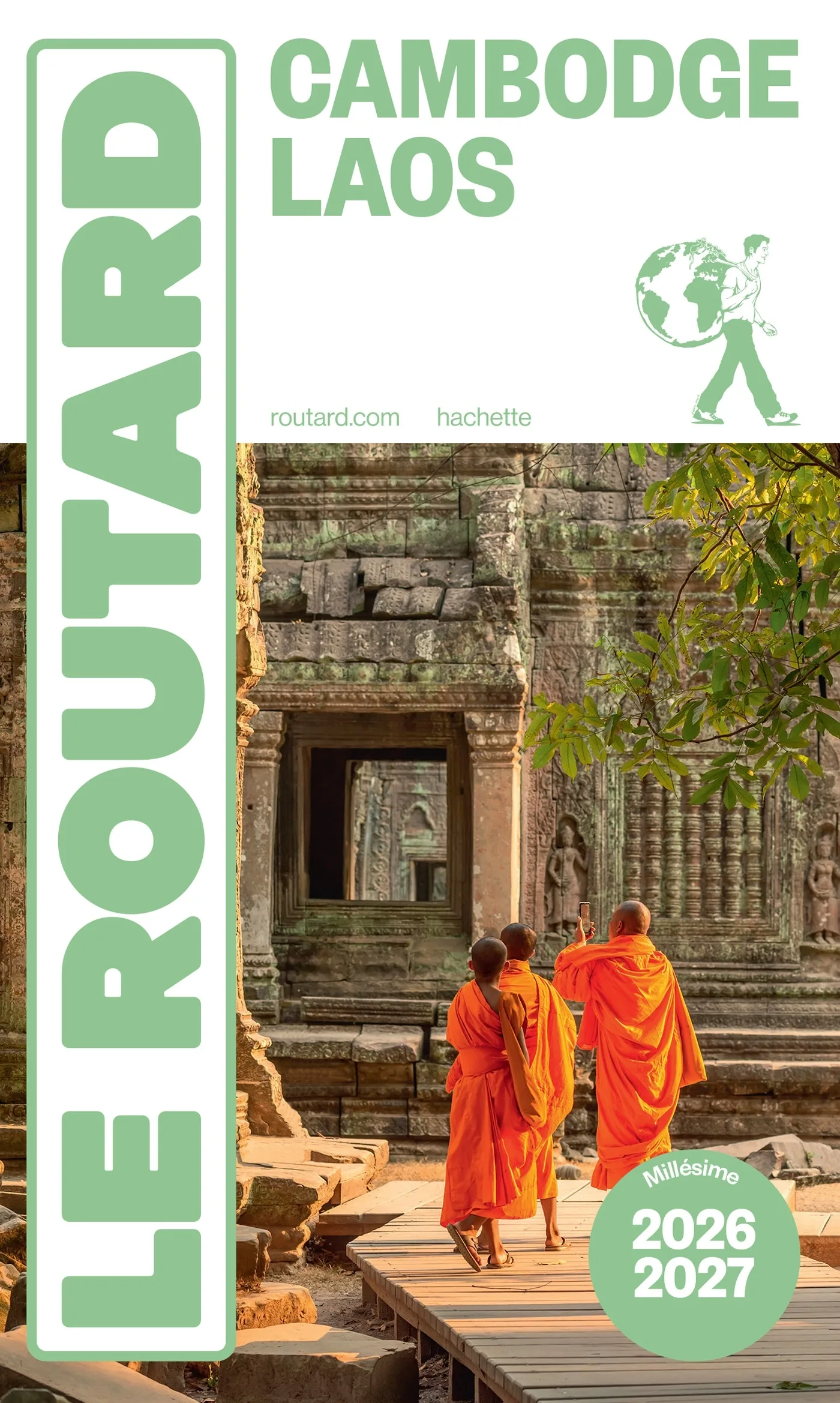 Couverture — Guide du Routard Cambodge, Laos 2026/27