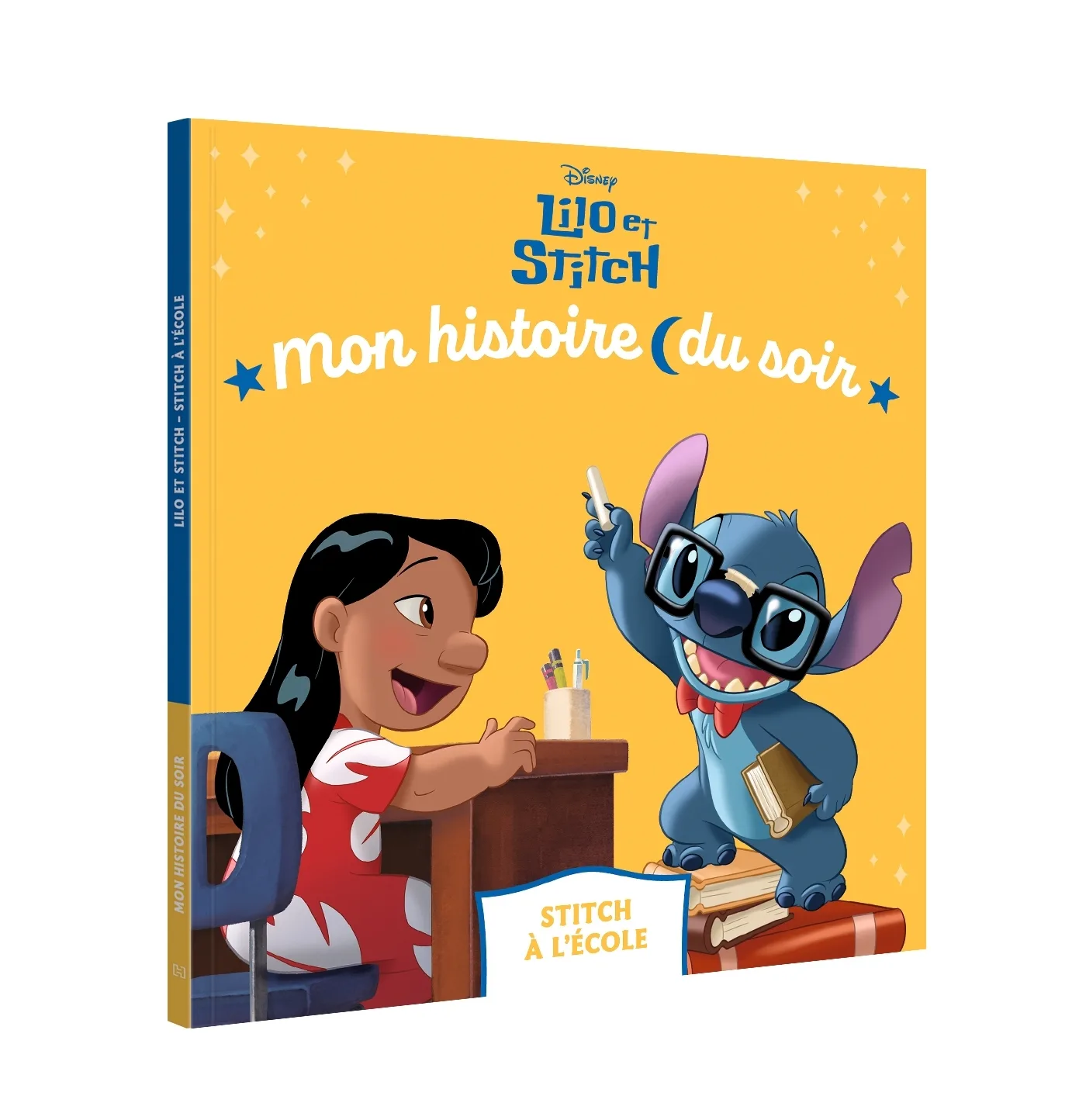 Couverture — LILO ET STITCH - Mon Histoire du Soir - Stitch à l'école - Disney