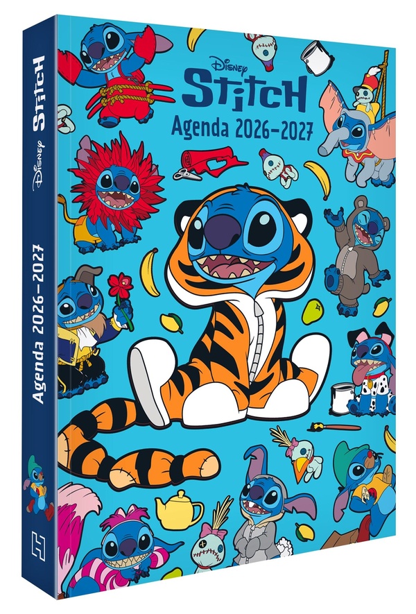 Couverture — Agenda Stitch Edition 2026-2027