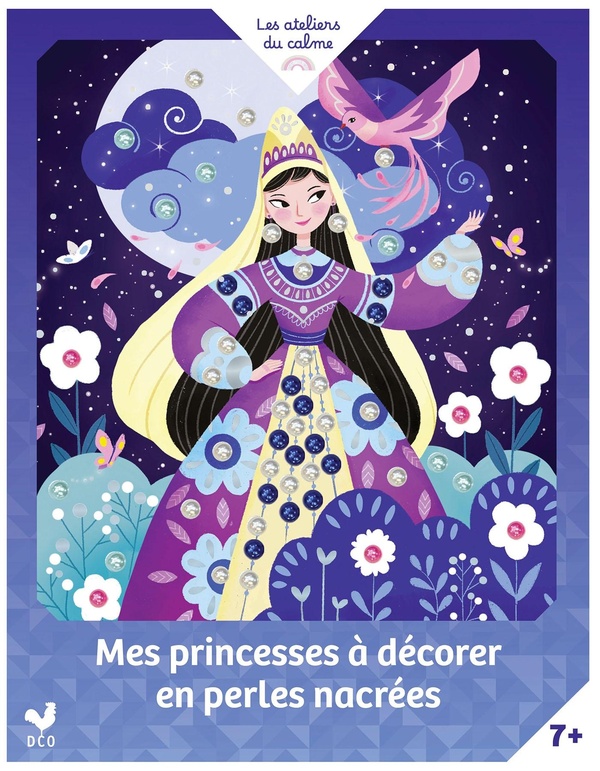 Mes princesses à décorer en perles nacrées