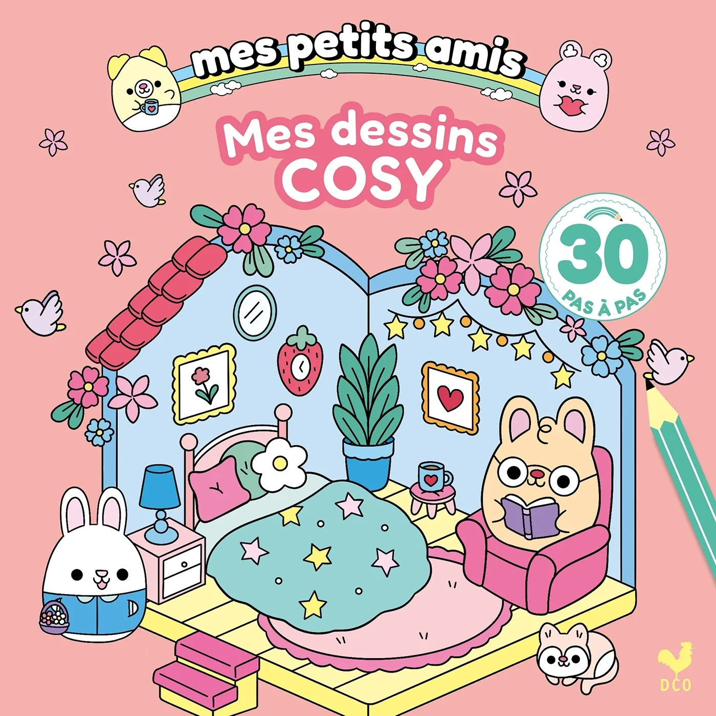 Couverture — Mes petits amis - Mes dessins cosy