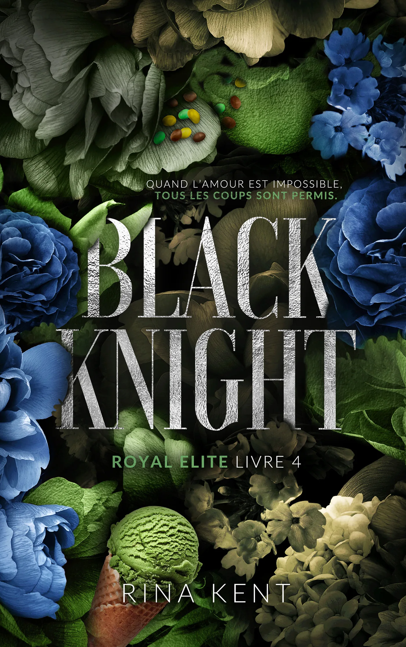 Couverture — Black Knight, Royal Elite Tome 4