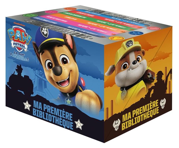 Couverture — La Pat'Patrouille : Ma première bibliothèque (Coffret 6 livres)