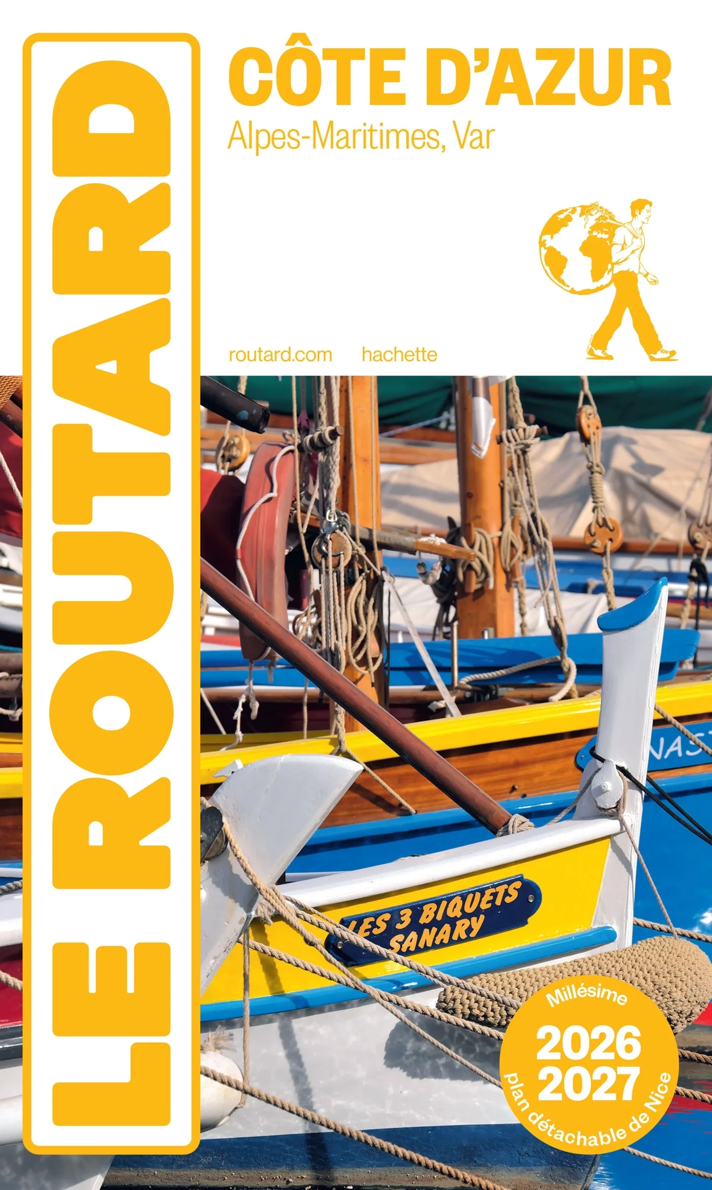 Couverture — Guide du Routard Côte d'Azur 2026/27