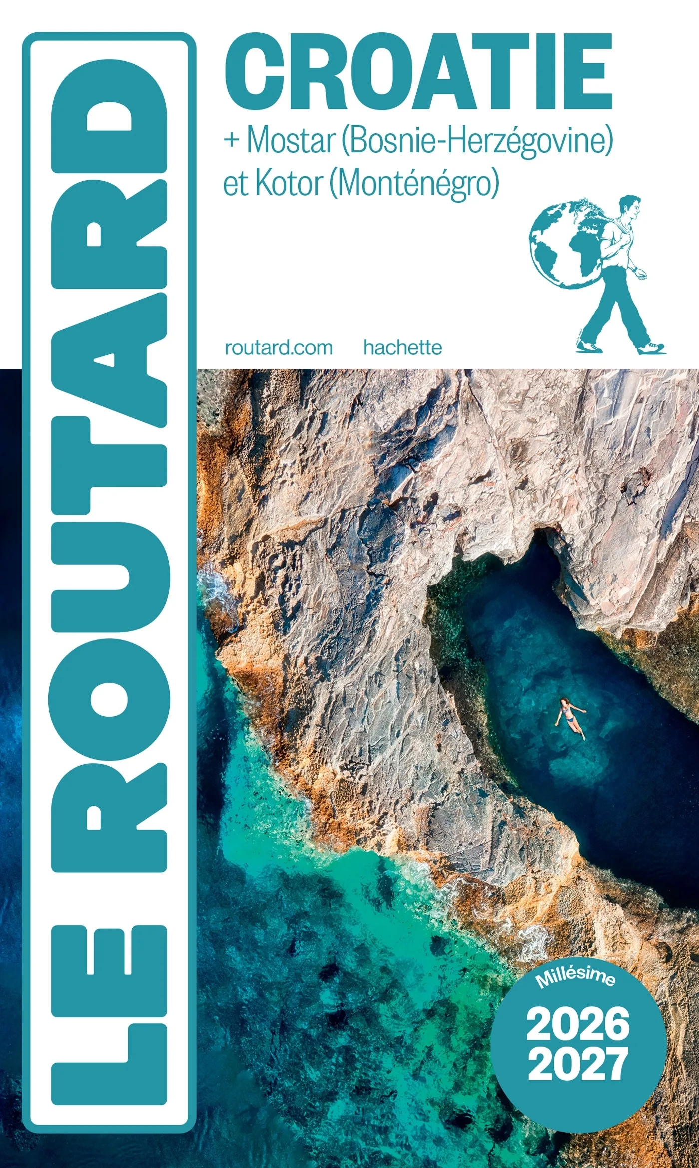 Couverture — Guide du Routard Croatie 2026/27
