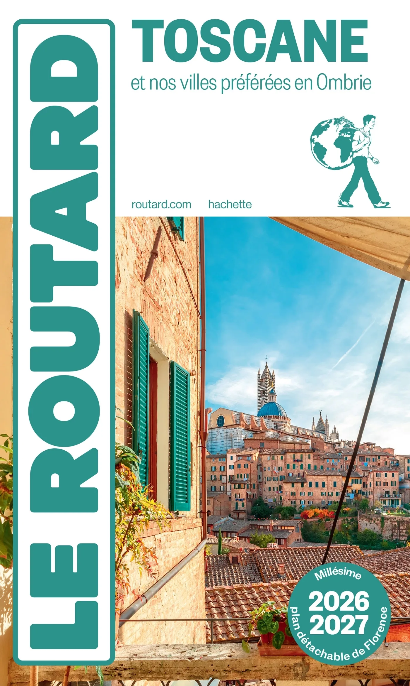 Couverture — Guide du Routard Toscane 2026/27