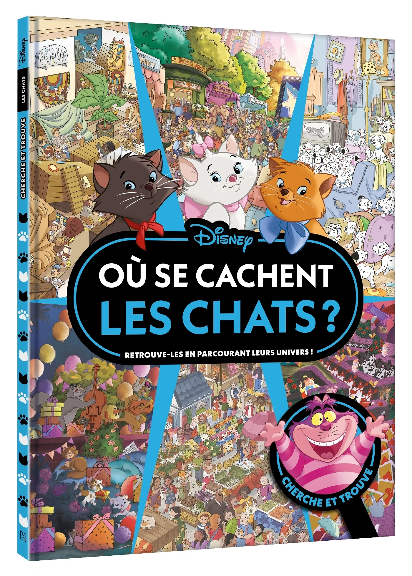 Couverture — DISNEY - Cherche et trouve - Où se cachent les chats ?