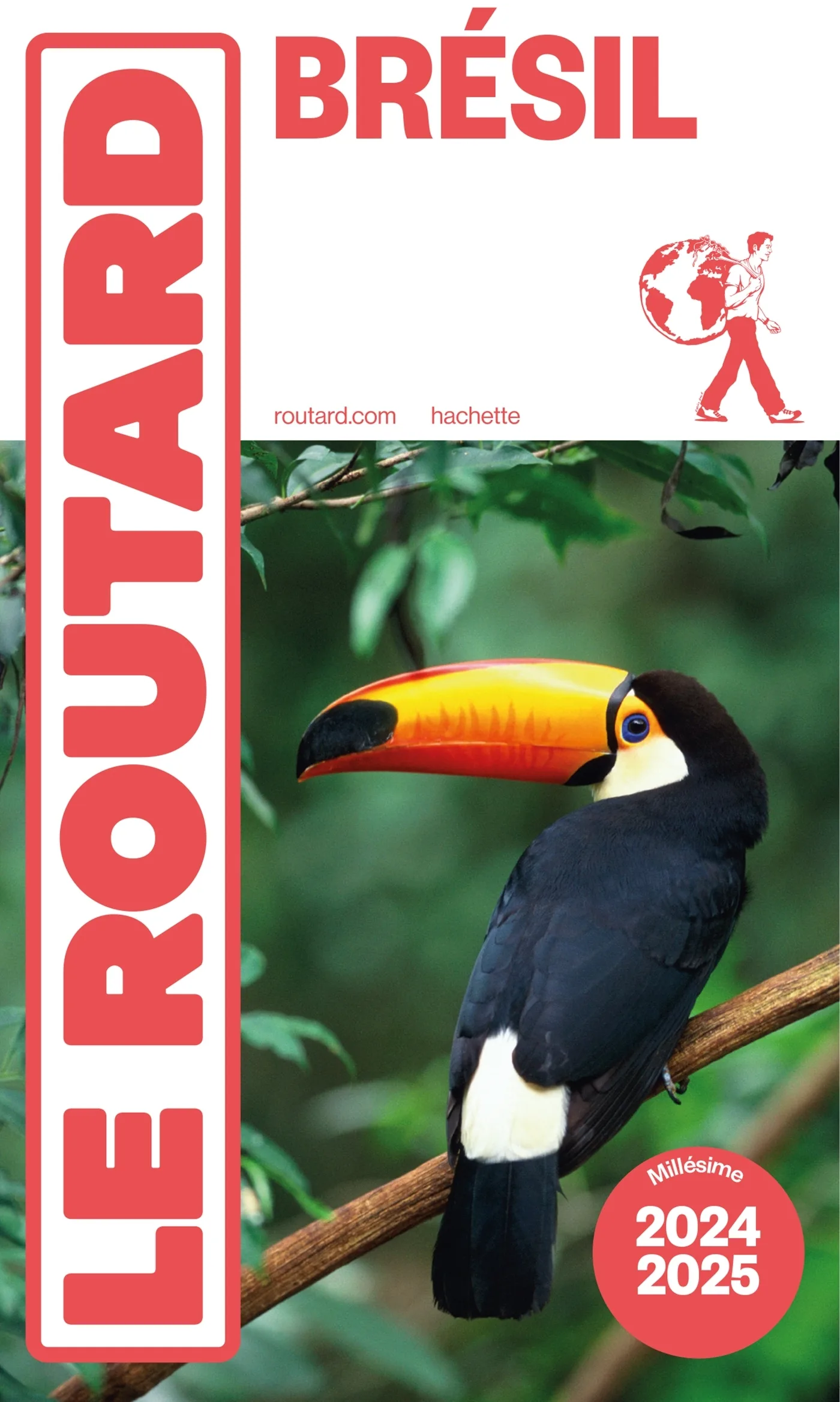 Couverture — Guide du Routard Brésil 2024/25