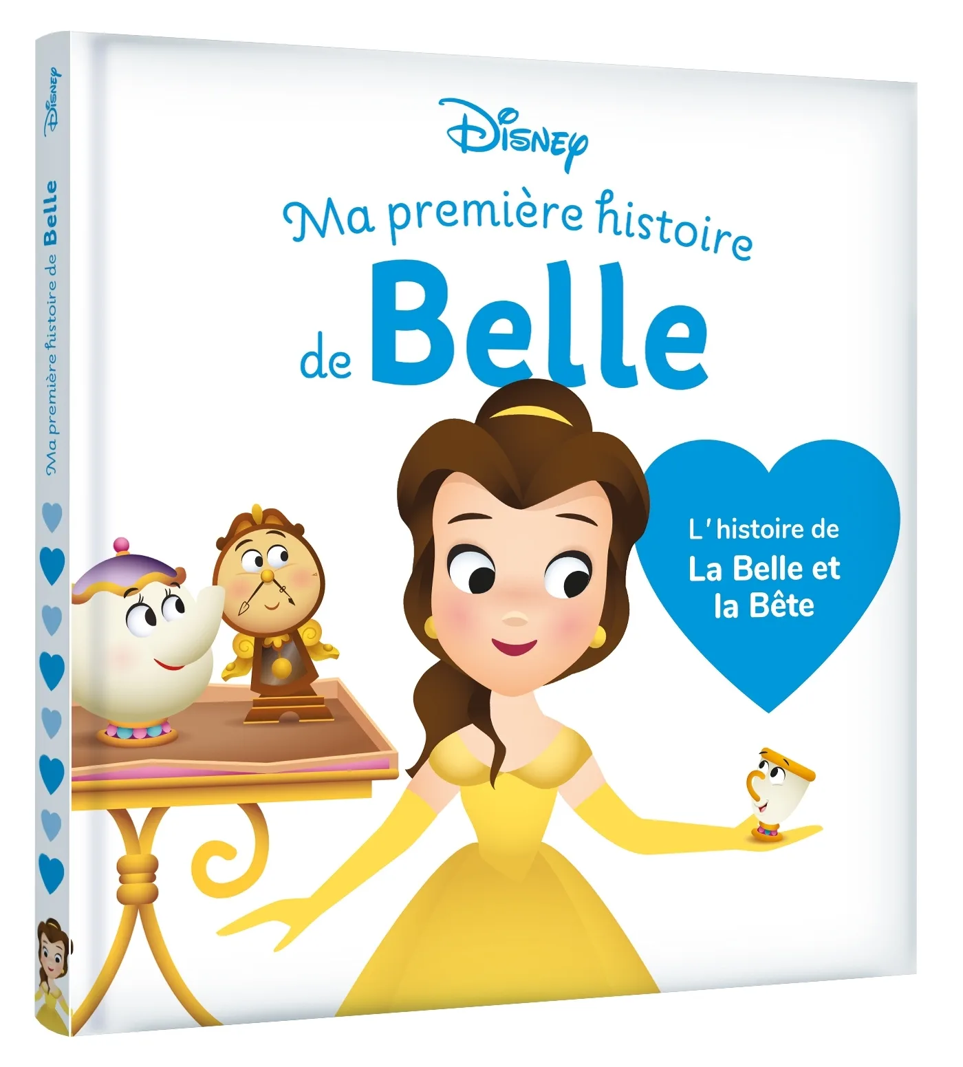 Couverture — DISNEY BABY - Ma Première histoire de Belle, L'histoire de La Belle et la Bête - DISNEY PRINCESSES