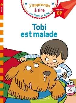 Couverture — Sami et Julie CP Niveau 1 Tobi est malade