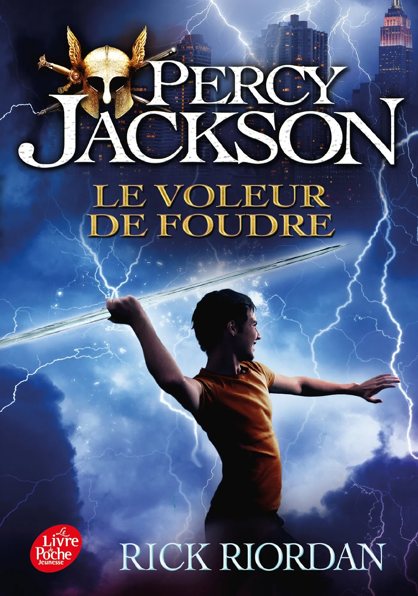 Couverture — Percy Jackson - Tome 1