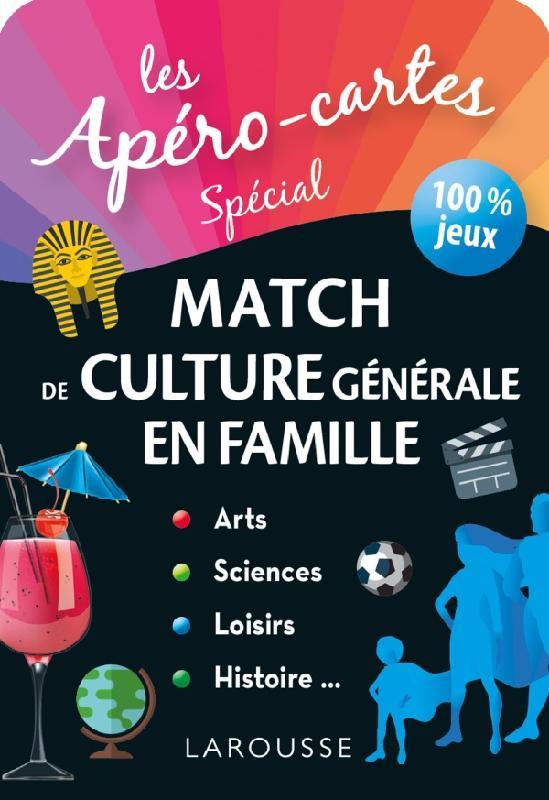 Couverture — Les apéro-cartes : spécial match de culture générale en famille