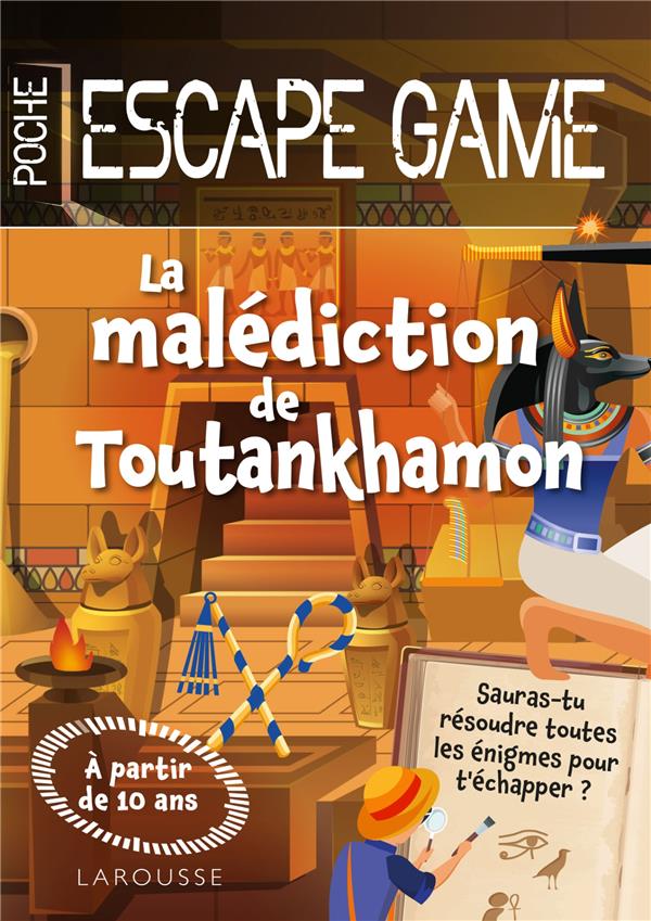 Couverture — La malédiction de Toutankhamon