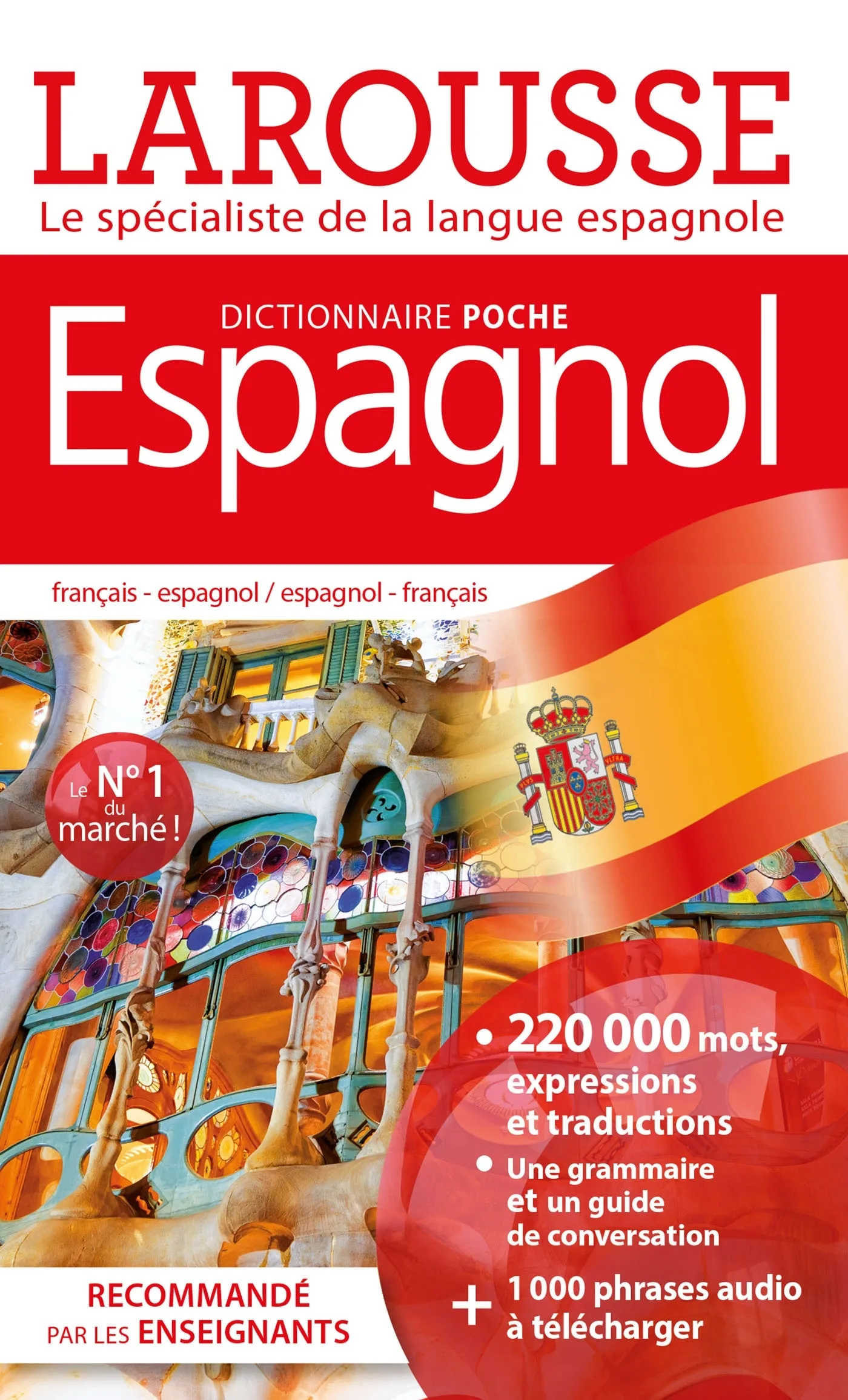 Couverture — Dictionnaire Larousse poche Espagnol